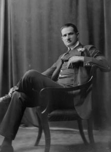 Stallforth, F., Mr., portrait photograph, 1916. Creator: Arnold Genthe