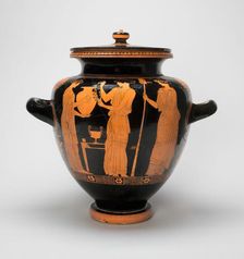 Stamnos (Mixing Jar), about 450 BCE. Creator: Chicago Painter