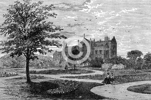 Stamford Public Park, Ashton-Under-Lyne, 1873. Creator: Unknown.