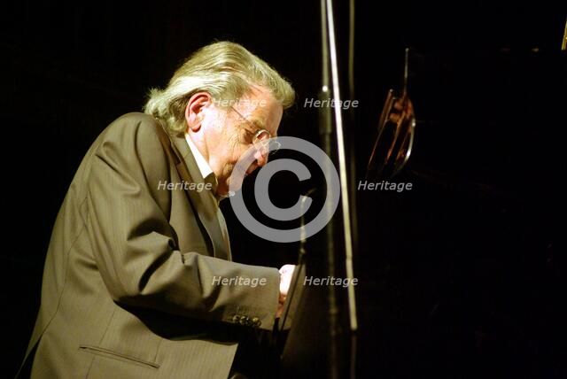 Stan Tracey, Braithwaite Hall, Croydon, London, 2008. Artist: Brian O'Connor