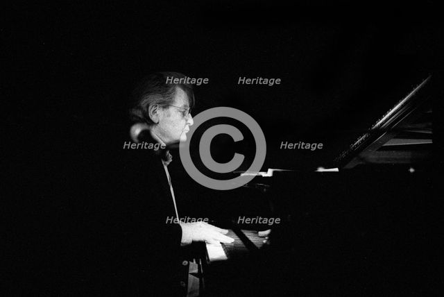 Stan Tracey, Pizza on the Park, London, 2/2000. Creator: Brian O'Connor.