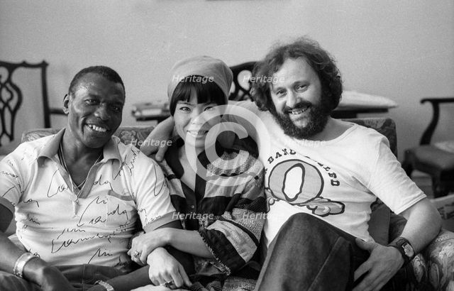 Stan Britt and Elvin Jones, London, 1977. Artist: Brian O'Connor.