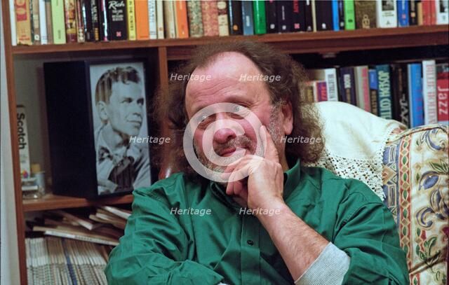 Stan Britt, at home in Streatham, London, 02.98. Creator: Brian O'Connor.