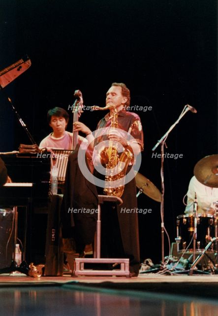 Stan Getz, North Sea Jazz Festival, The Hague, Holland, 1988. Creator: Brian Foskett.