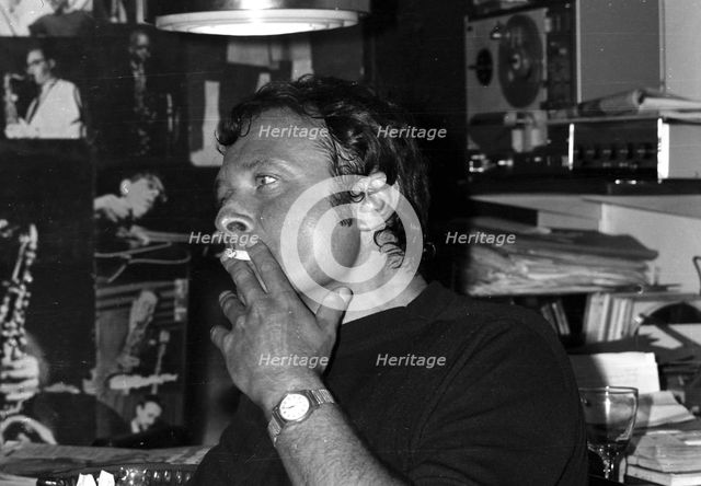 Stan Getz, Ronnie Scott's, London, 1971.   Artist: Brian O'Connor.