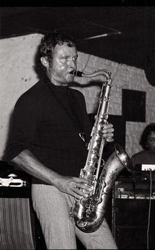 Stan Getz, Ronnie Scott's, London, 1971. Artist: Brian O'Connor
