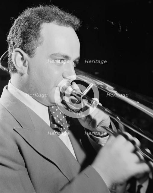 Stan Kenton Orchestra, 1947 or 1948. Creator: William Paul Gottlieb.