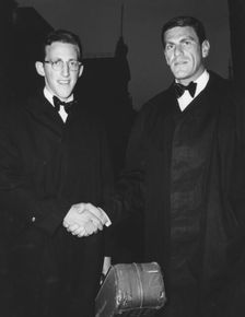 Stan Levey and Dennis Budimir, London tour, 1964. Creator: Brian Foskett