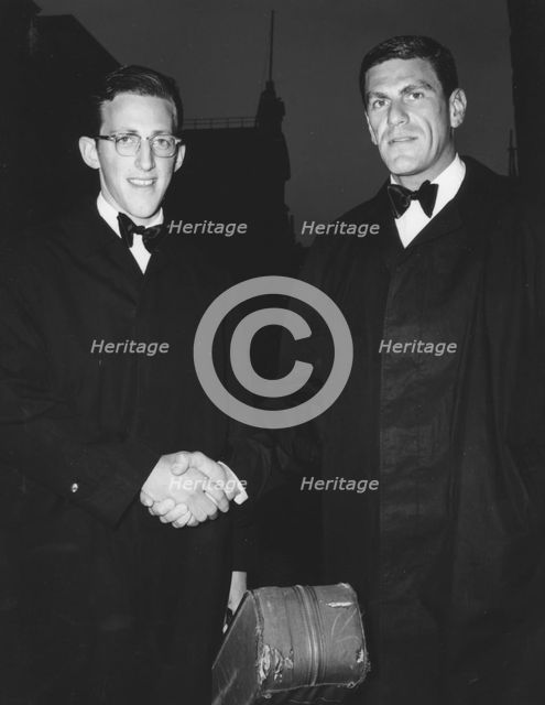 Stan Levey and Dennis Budimir, London tour, 1964. Creator: Brian Foskett.