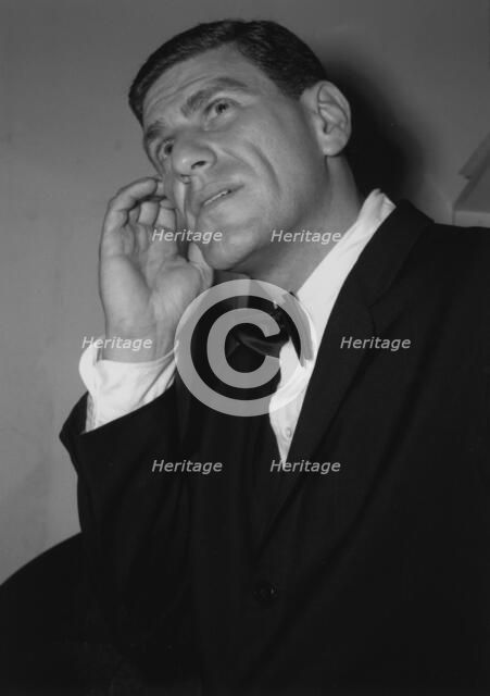 Stan Levey, Stan Kenton London tour, 1964. Creator: Brian Foskett.