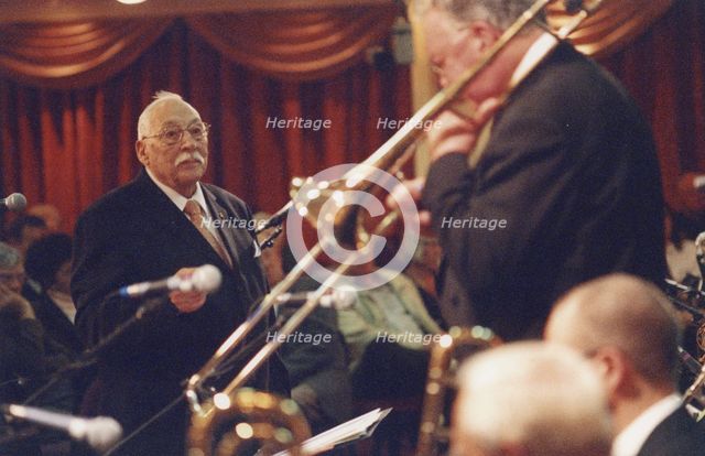 Stan Reynolds Big Band, New Milton, 2008. Creator: Brian Foskett.