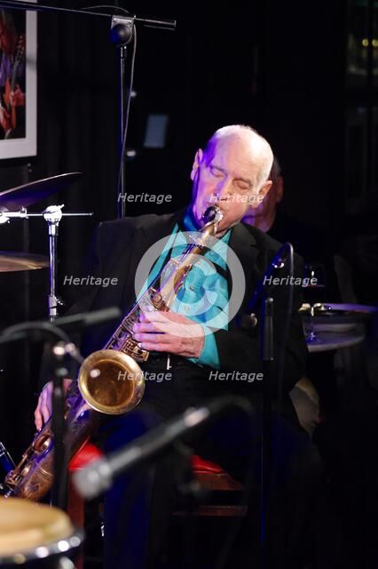 Stan Robinson, Pizza Express, Dean St, London, 2015. Artist: Brian O'Connor.