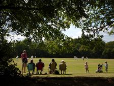 Stanmore Cricket Club, Stanmore Hill, Stanmore Common, Harrow, London, 2009. Creator: Simon Inglis