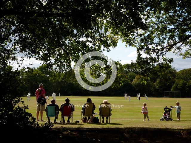 Stanmore Cricket Club, Stanmore Hill, Stanmore Common, Harrow, London, 2009. Creator: Simon Inglis.