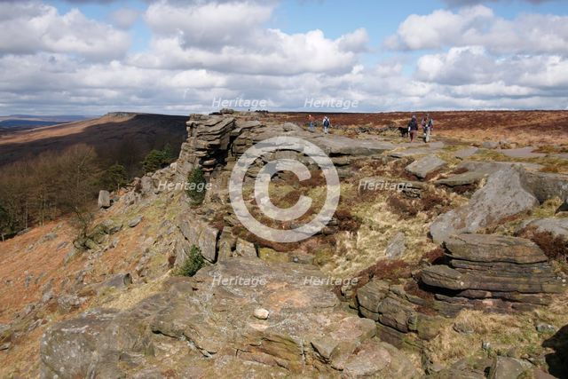 Stanage Edge, Derbyshire, 2009.  Creator: Peter Thompson.