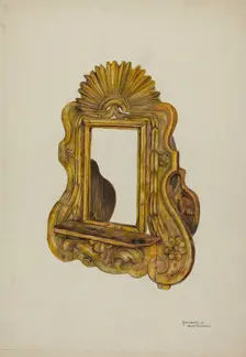 Stand for Missal, c. 1939. Creator: Gerald Transpota
