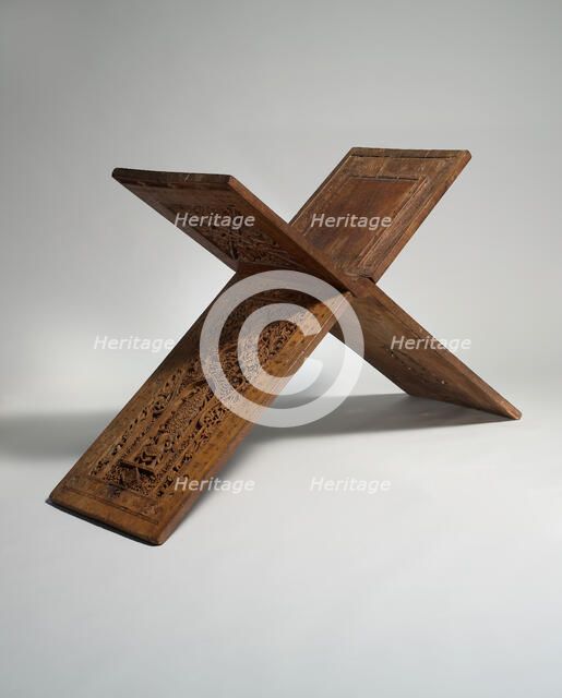 Stand for a Qur'an Manuscript, Iran, dated A.H. 761/ A.D. 1360. Creator: Hasan Sulaiman Isfahani.