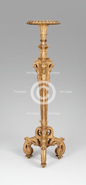 Stand for Candelabrum (Torchère), France, 1685/90. Creator: Unknown.