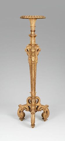 Stand for Candelabrum (Torchère), France, 1685/90. Creator: Unknown