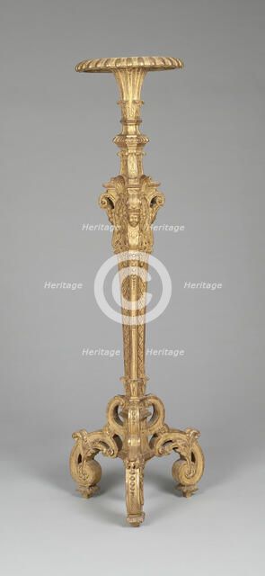 Stand for Candelabrum (Torchère), France, 1685/90. Creator: Unknown.