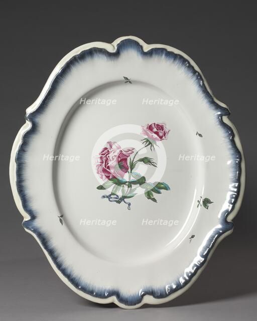 Stand for Tureen, c. 1750. Creator: Paul Hannong Factory (French).