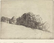 Stand of Trees (Bouquet d'arbres). Creator: Alphonse Legros