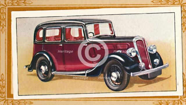 'Standard 12 Saloon', c1936. Artist: Unknown.