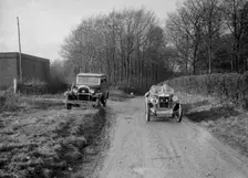 Standard 2-seater MG M Type of CF Sumner competing in the MG Car Club Trial, 1931. Artist: Bill Brunell
