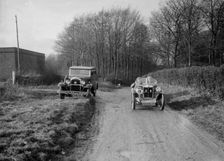 Standard 2-seater MG M Type of CF Sumner competing in the MG Car Club Trial, 1931. Artist: Bill Brunell
