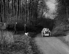 Standard 2-seater MG M Type of S Pepper competing in the MG Car Club Trial, 1931. Artist: Bill Brunell