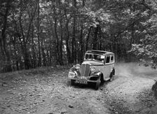 Standard competing in the B&HMC Brighton-Beer Trial, Fingle Bridge Hill, Devon, 1934. Artist: Bill Brunell