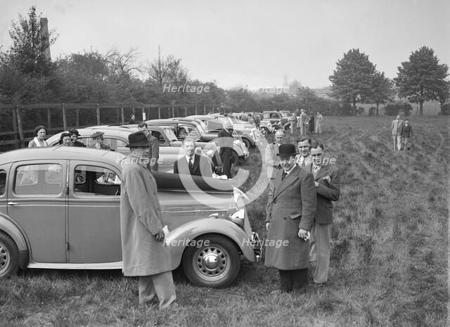 Standard Car Owners Club Gymkhana, 8 May 1938. Artist: Bill Brunell.