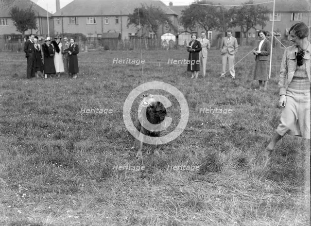 Standard Car Owners Club Gymkhana, 8 May 1938. Artist: Bill Brunell.
