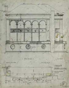 Standard Club Addition and Alterations, First Floor Plan, 06/21/1892. Creator: Adler & Sullivan