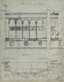 Standard Club Addition and Alterations, First Floor Plan, 06/21/1892. Creator: Adler & Sullivan