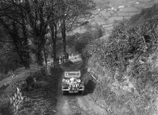 Standard Avon Ten taking part in a Standard Car Owners Club trial. Artist: Bill Brunell