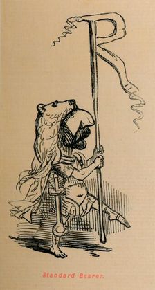 Standard Bearer 1852. Artist: John Leech