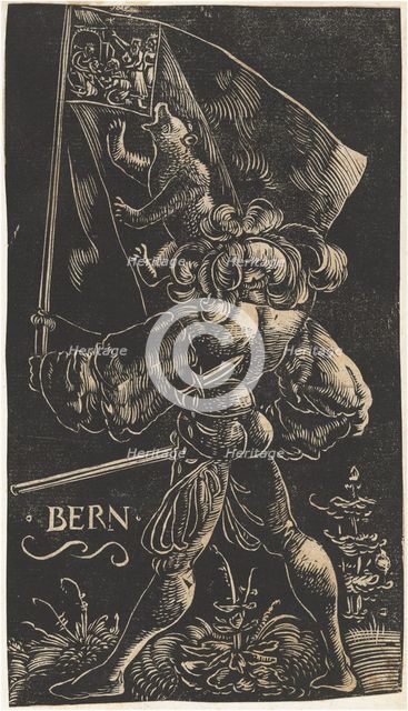 Standard Bearer for the Canton of Bern, 1521. Creator: Urs Graf.