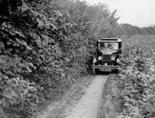Standard Big Nine of GW Olive taking part in the North West London Motor Club Trial, 1 June 1929. Artist: Bill Brunell