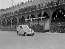 Standard Flying 8 of J Yates at the RAC Rally, Madeira Drive, Brighton, 1939. Artist: Bill Brunell