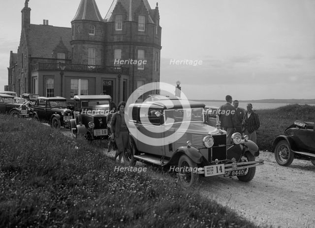 Standard of Paddy Naismith at the B&HMC Brighton Motor Rally, John O'Groats, Scotland, 1930. Artist: Bill Brunell.