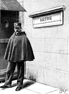 Standard Metre in the Petit Luxembourg, Paris, 1904. Creator: Unknown
