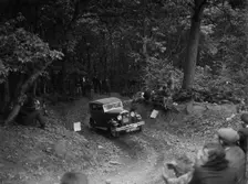 Standard taking part in a motoring trial, c1930s. Artist: Bill Brunell