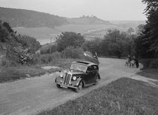 Standard Twelve 4-door saloon, late 1930s. Artist: Bill Brunell