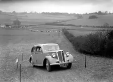 Standard Twelve of K Picken at the Standard Car Owners Club Southern Counties Trial, 1938. Artist: Bill Brunell