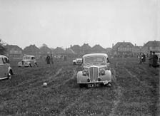 Standard Twelve at the Standard Car Owners Club Gymkhana, 8 May 1938. Artist: Bill Brunell