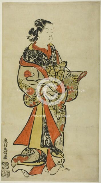 Standing Courtesan, 1710s. Creator: Okumura Masanobu.