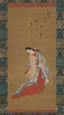 Standing Courtesan, ca. 1720. Creator: Tosendo Rifu