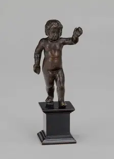 Standing Child with Raised Left Arm, early 16th century. Creator: Unknown