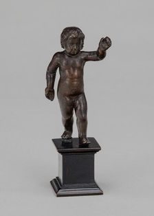 Standing Child with Raised Left Arm, early 16th century. Creator: Unknown